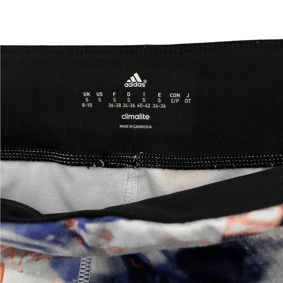 Adidas Climate Cropped Leggings Size Small - Picture 6 of 8